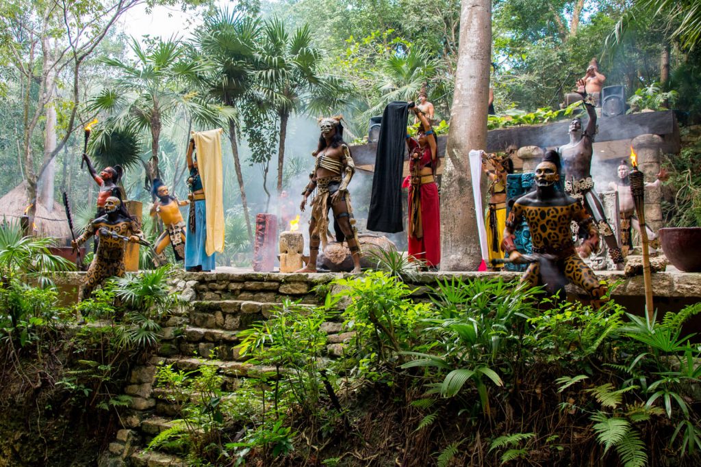 Mayan Ceremony at Xcaret